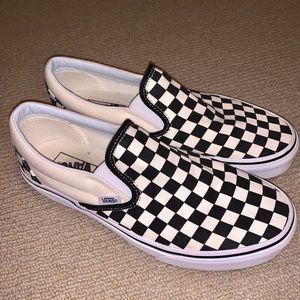 checkered vans
